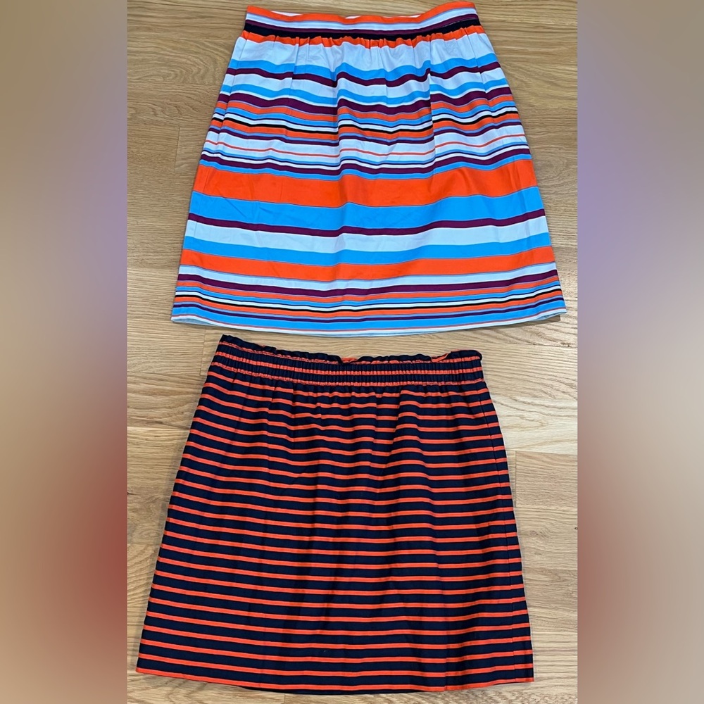 Lot of women skirts, size 12, Jcrew factory, excellent condition